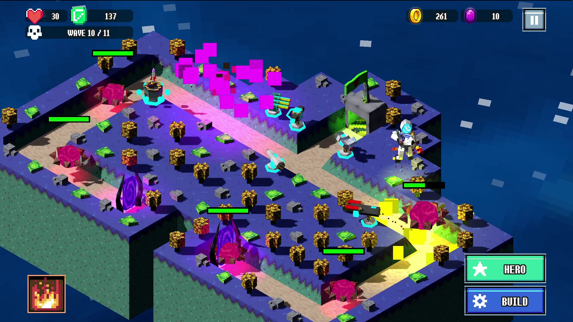 Cosmic Towers - Tower Defense screenshot